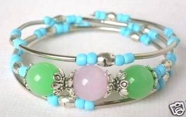Fancy Jewellery Tibet Silver Jade Turquoise bracelet