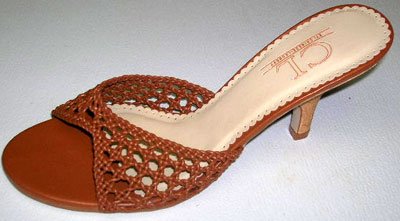Chinese Laundry Brown Tan Slide Sandal Pumps Size 8.5