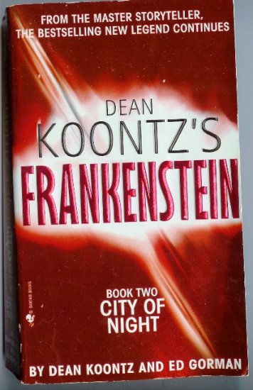 Dean Koontz Frankenstein BK 2 City of Night PB