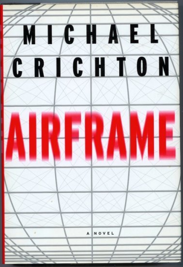 Michael Crichton Airframe HB with DJ NEW