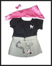 50s Poodle outfit