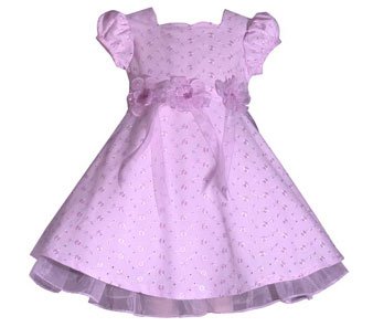 Bonnie Jean Lavender Eyelet Easter Dress