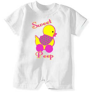 "Sweet Peep" Romper
