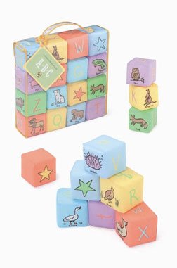 ABC Soft Blocks by Jack Rabbit Creations