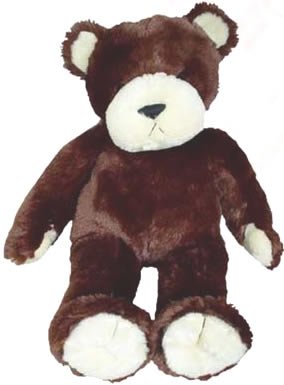 19" Jumbo Cocoa Bear