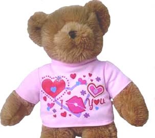 15" I Love You tee