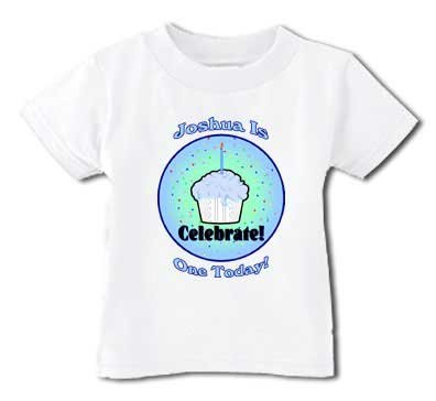Girl's / Boy's Personalized Happy Birthday Tee Shirt