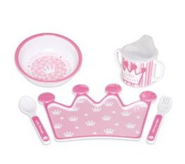 PRINCESS Melamine Feeding Set