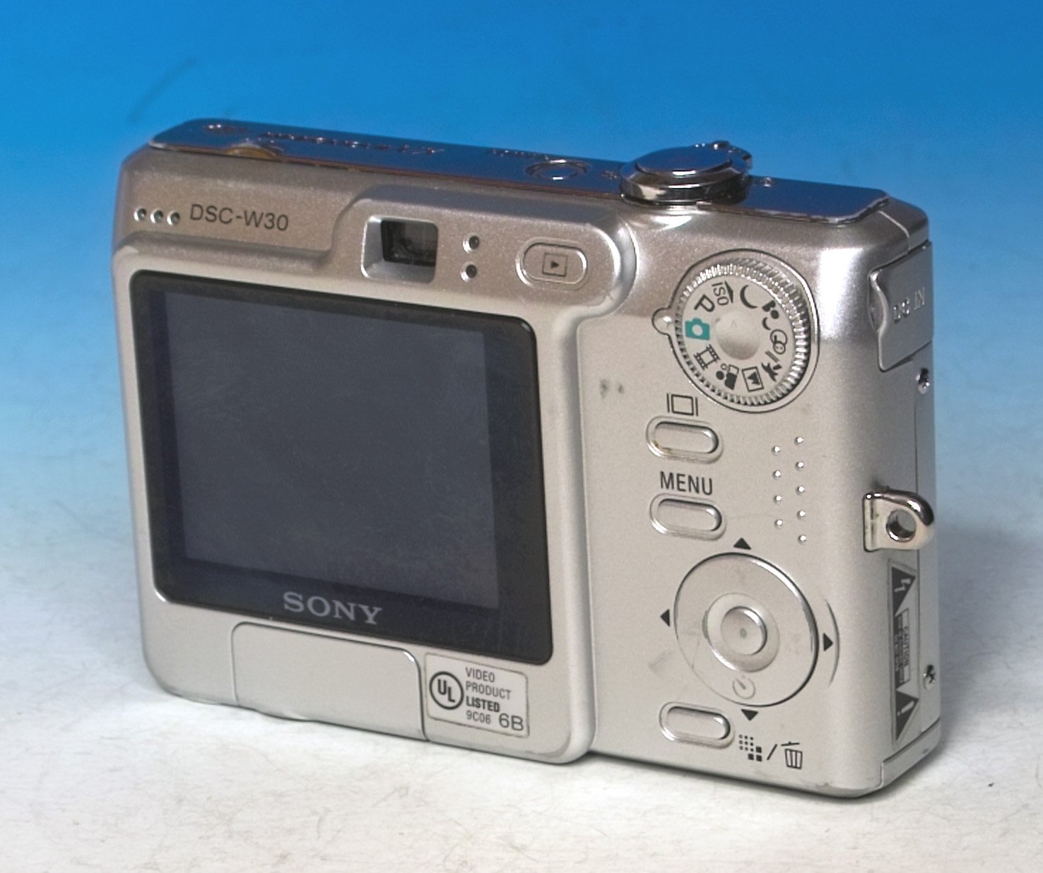 Sony Cyber Shot Dsc W Mp Digital Camera Silver