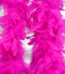 Fuschia Feather BOA