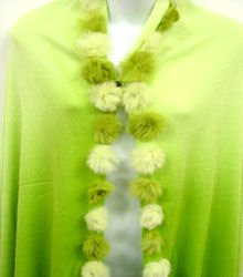 2 Tone Green Shawl