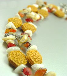 Natural Sea Shells Beads Bracelet 1B015595