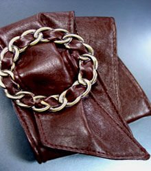 Brown Antique Buckle Wrap Belt 1BTB0012432