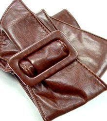 Brown Buckle Wrap Belt 1BTB1038008