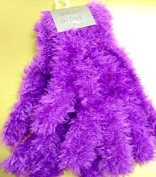 Purple Soft Elastic Magic Glove 1GLOVE4338