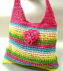 Multi Metallic Weave HoBo Satchel Bag Handbag