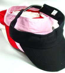 Dozen Colorful Sun Visor Caps 1SUNVISOR