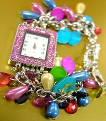 Multi Pearls Beads Shells Cha Cha Watch