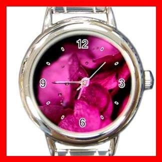 Pink Fresh Petals Italian Charm Wrist Watch 009