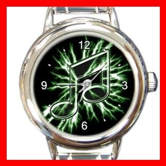 Music Note Italian Charm Wrist Watch 013