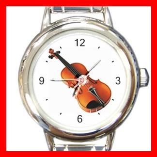 Violin Music Italian Charm Wrist Watch 014