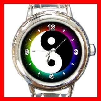 Yin Yang Chinese Italian Charm Wrist Watch 024