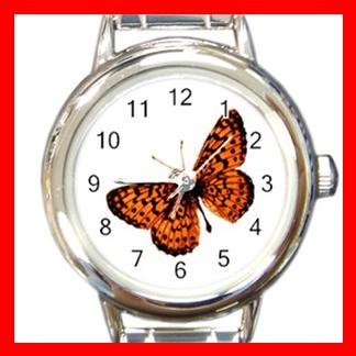 Monarch Butterfly Italian Charm Wrist Watch 027