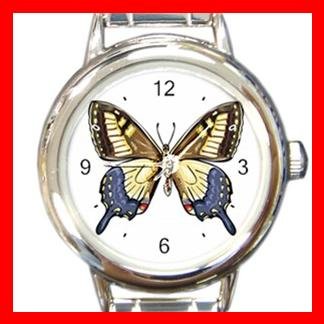 Butterfly Hobby Fun Italian Charm Wrist Watch 036