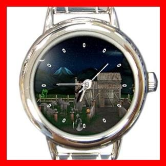 Haunted Halloween Italian Charm Wrist Watch 054