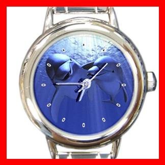 Dolphin Lovers Italian Charm Wrist Watch 055