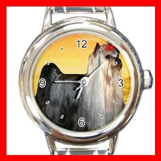 Yorkshire Terrier Dog Italian Charm Wrist Watch 079