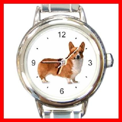 Welsh Corgi Dog Pet Animal Italian Charm Wrist Watch 106