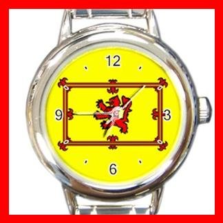 The Old Scottish Rampant Lion Italian Charm Wrist Watch 116