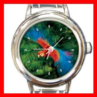 Parrot Flying Italian Charm Wrist Watch 117