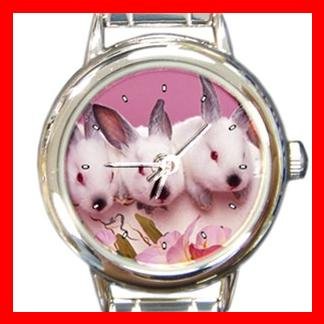 Rabbits Rabbit Animal Italian Charm Wrist Watch 138