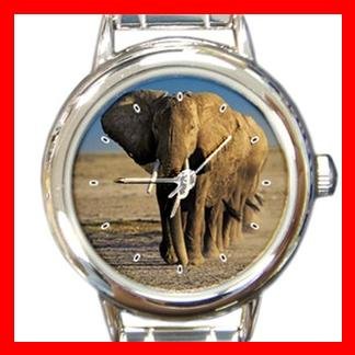 Elephants Troops Animal Italian Charm Wrist Watch 141