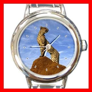 Cheetah Animal Italian Charm Wrist Watch 142
