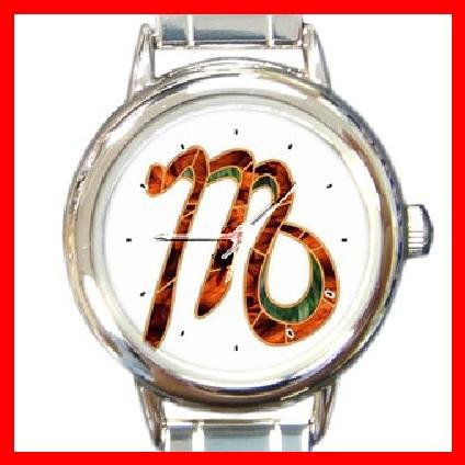 Zodiac Virgo Round Italian Charm Wrist Watch 205