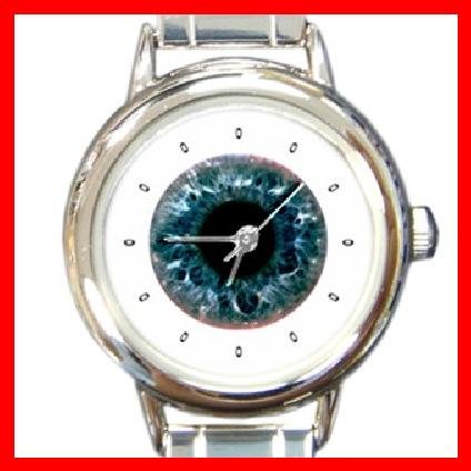 EYE ANATOMY Round Italian Charm Wrist Watch 268