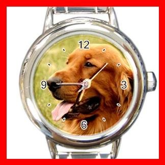 Irish Setter DOG Pet Animal Round Italian Charm Wrist Watch 339