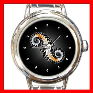 Double Spiral Round Italian Charm Wrist Watch 390