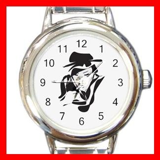 Geisha Geiko Janapese Art Round Italian Charm Wrist Watch 431