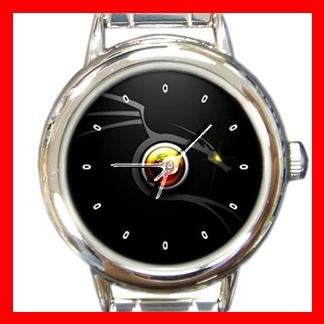 Drag Ying Yang Round Italian Charm Wrist Watch 444