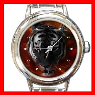 Eye of Tiger Animal Round Italian Charm Wrist Watch 453