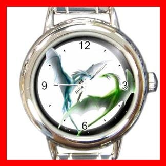 Dragons Love Myth Round Italian Charm Wrist Watch 461