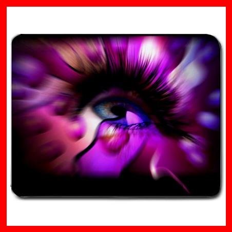 Purple OX Eye Mouse Pad MousePad Mat 003