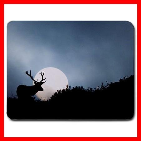 Moose Elk Deer Animal Hobby Mouse Pad MousePad Mat 009