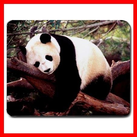 Sleeping Panda Cute Animal Mouse Pad MousePad Mat 010