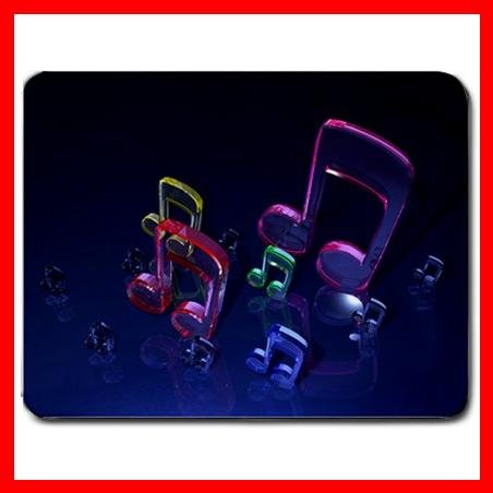 Music Notes Art Hobby Fan Mouse Pad MousePad Mat 018