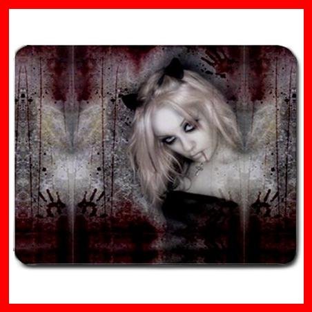 Vampire Goth Fairy Bloody Mouse Pad MousePad Mat 020